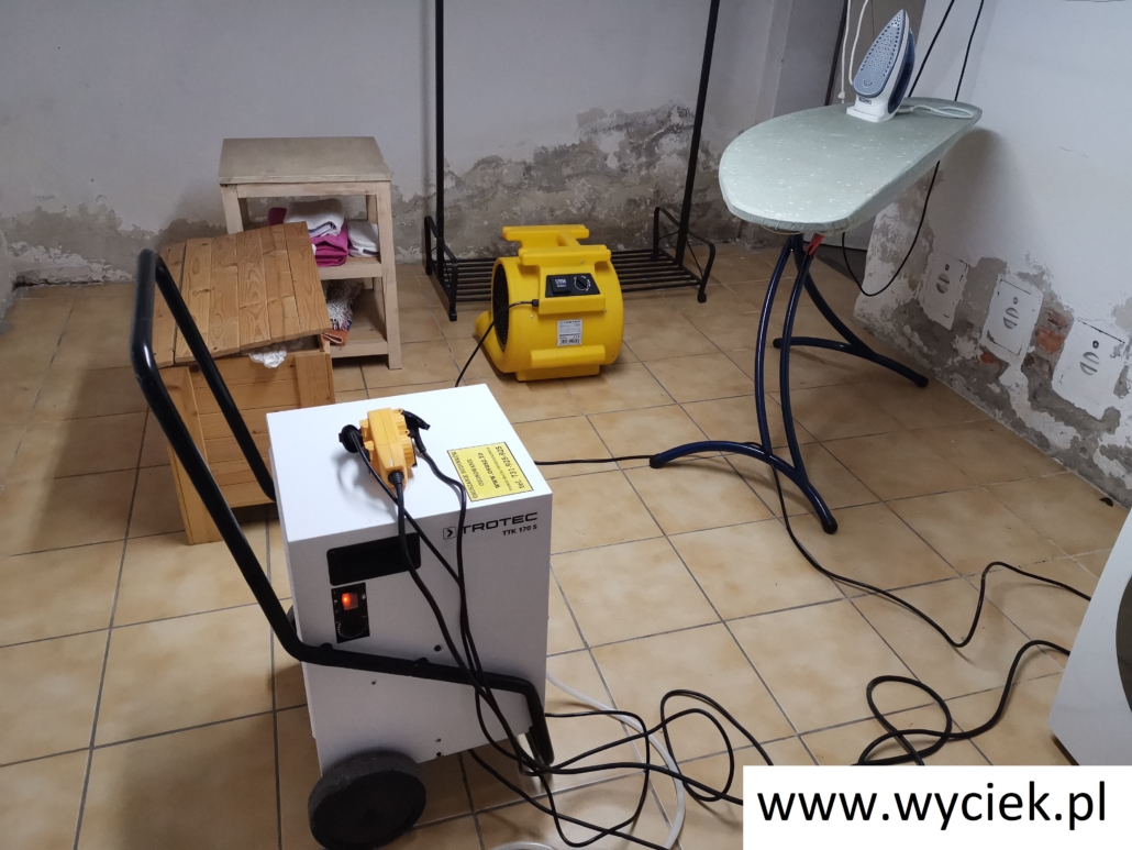 Osuszanie zalanych piwnic Katowice