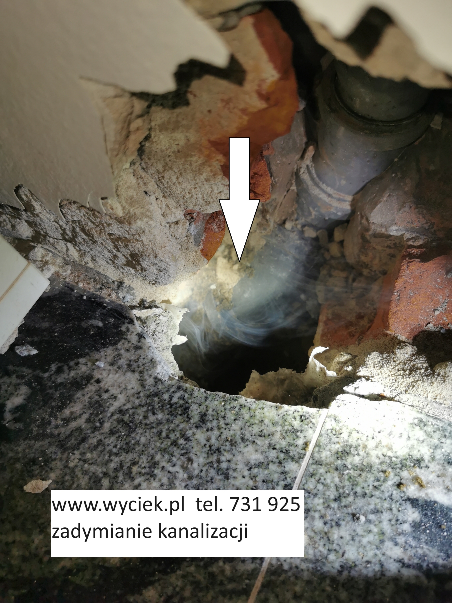 zadymianie kanalizacji Gliwice