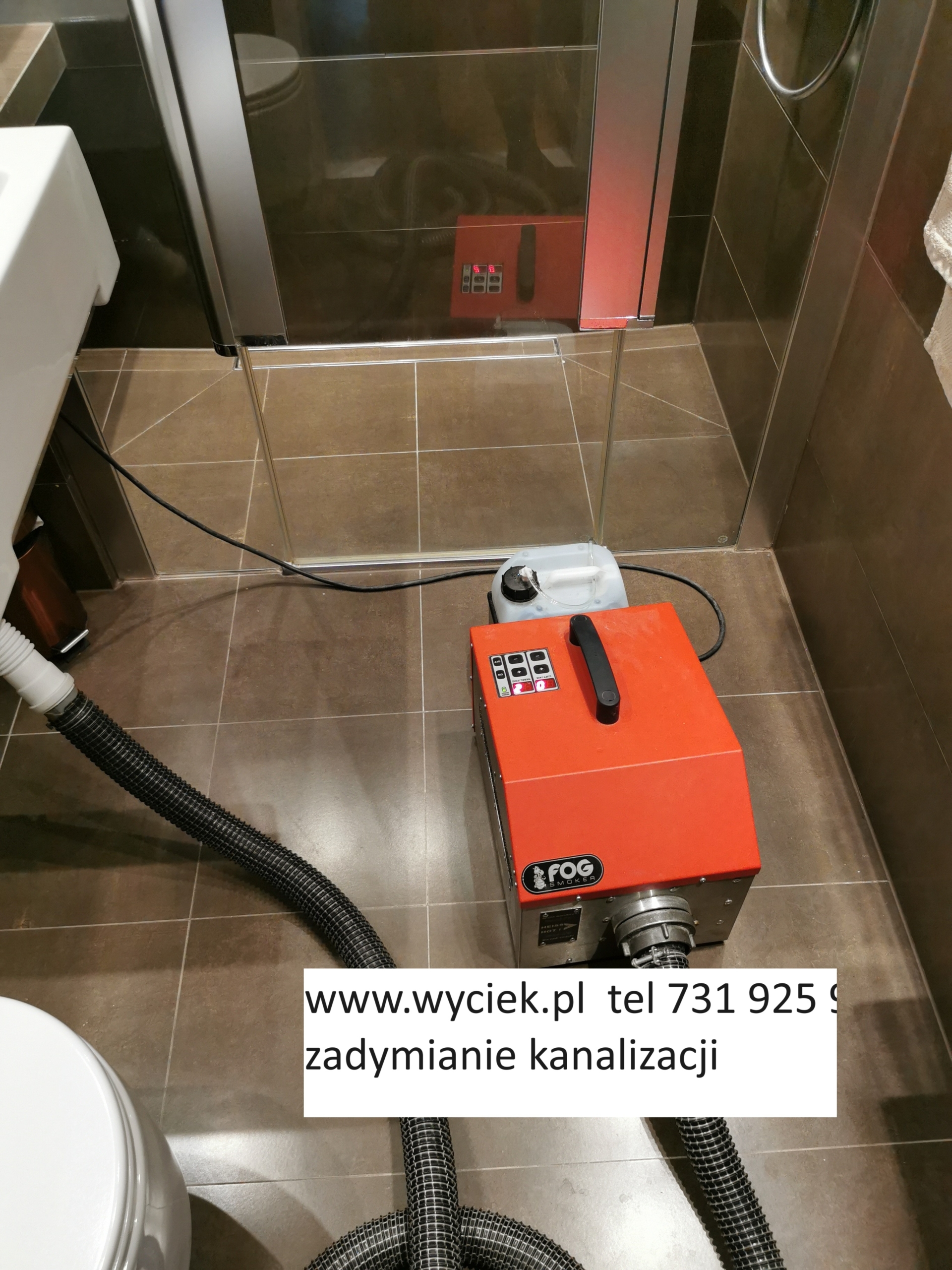 zadymianie kanalizacji katowice