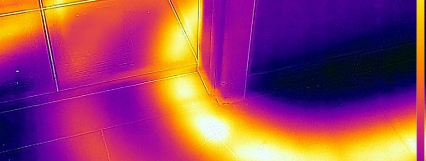 Wyciek wody kamera termowizyjna Gliwice