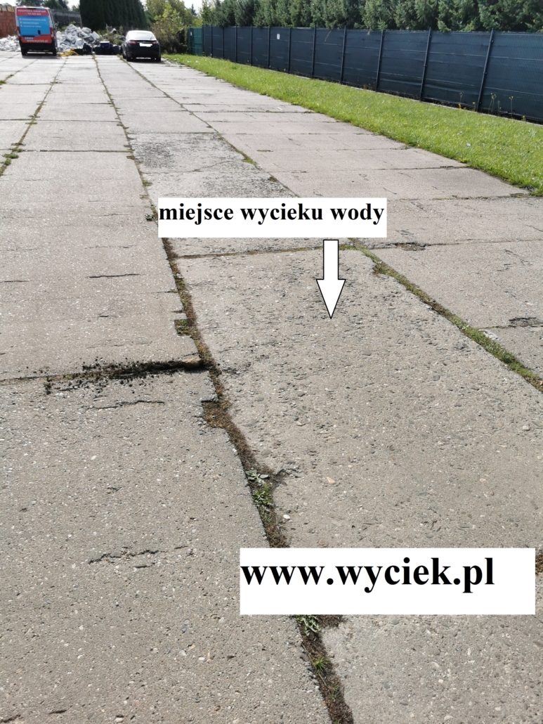 wyciek wody z instalacji wodociągowej Katowice