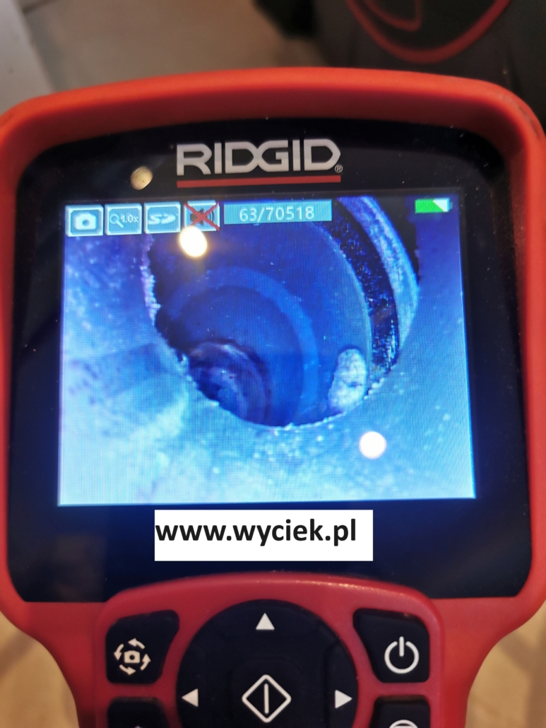 Lokalizacja wycieków wody w Wodzisławiu Śląskim