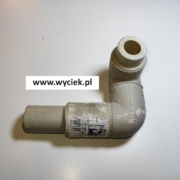 Zbliżenie wycieku z bliska