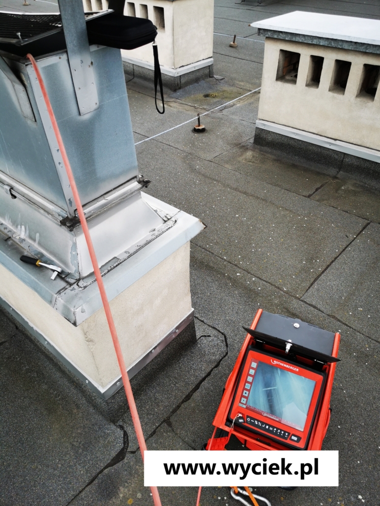 inspekcja kominów oraz odwodnień