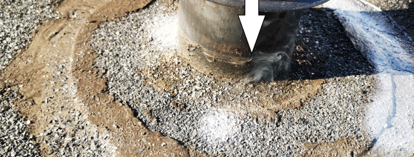 Nieszczelność dachu z papy