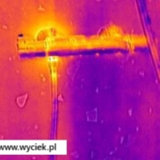 Badanie termowizyjne wycieku wody