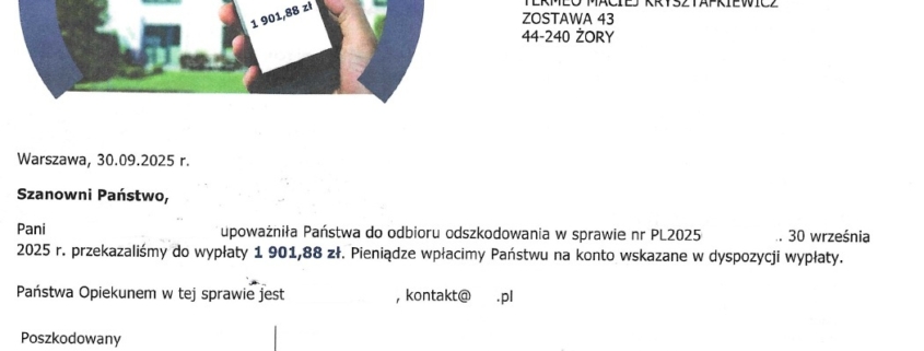 Bezgotówkowe rozliczenie szkody